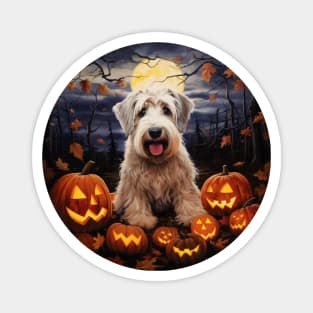 Sealyham Terrier Halloween Magnet